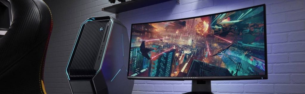 Dell Alienware AW3418DW in Game Studio