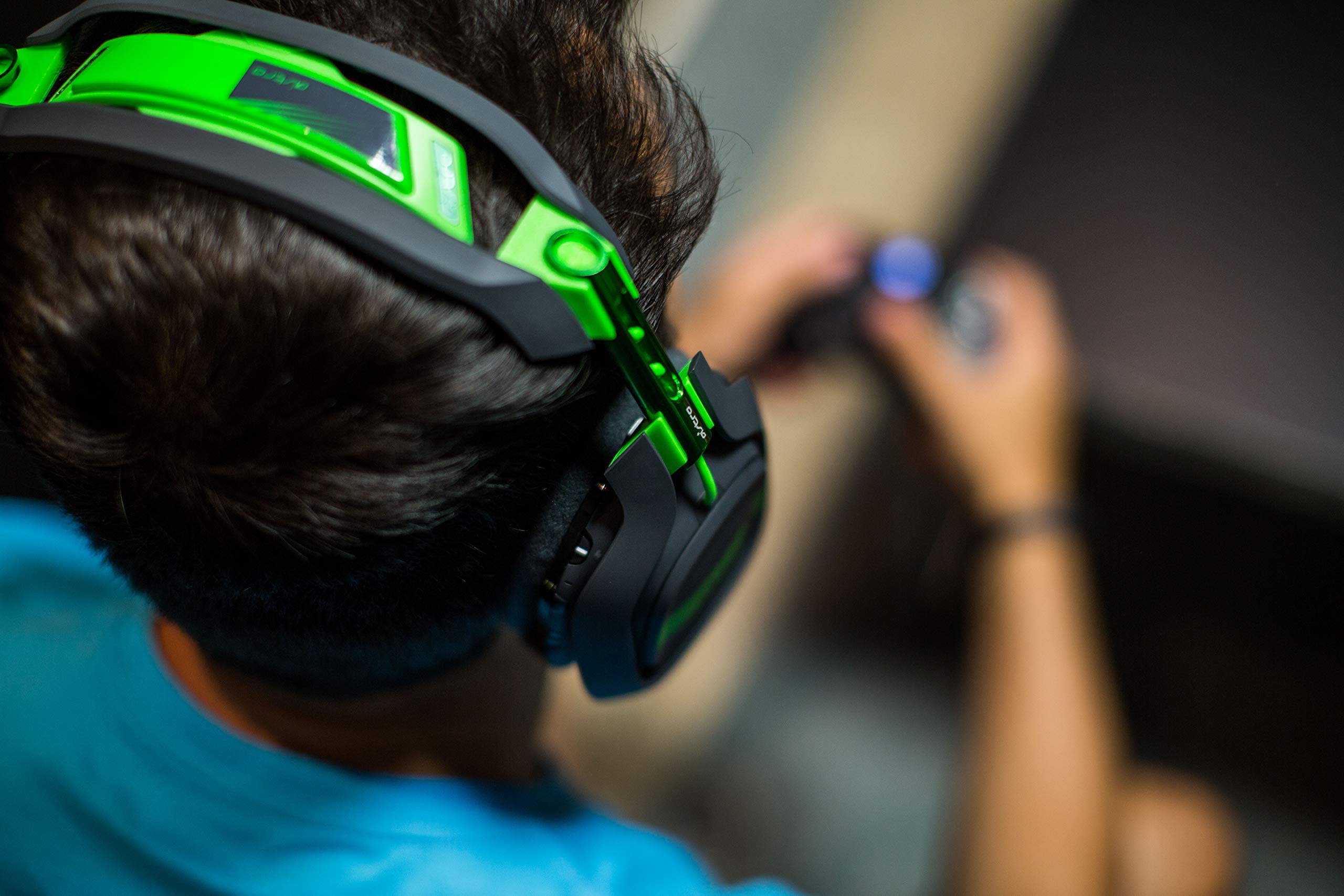 The Astro Gaming A50 Gaming Headset in Action