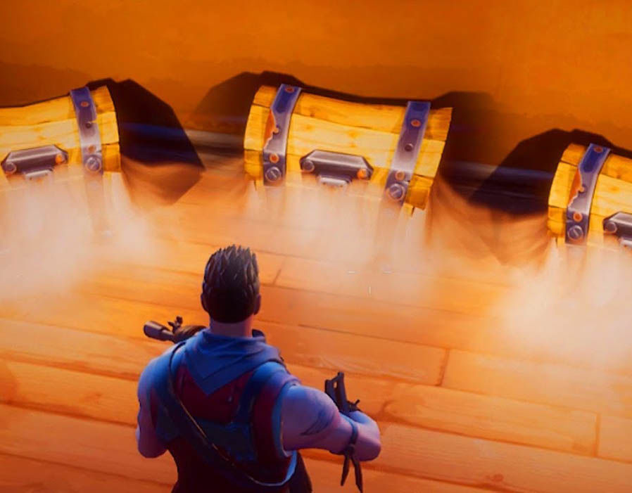 fortnite opening chests