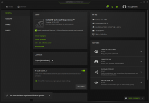 nvidia geforce experience 3.0