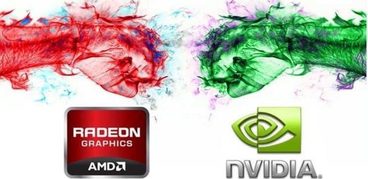 radeon vs nvidia red and green fists about collide