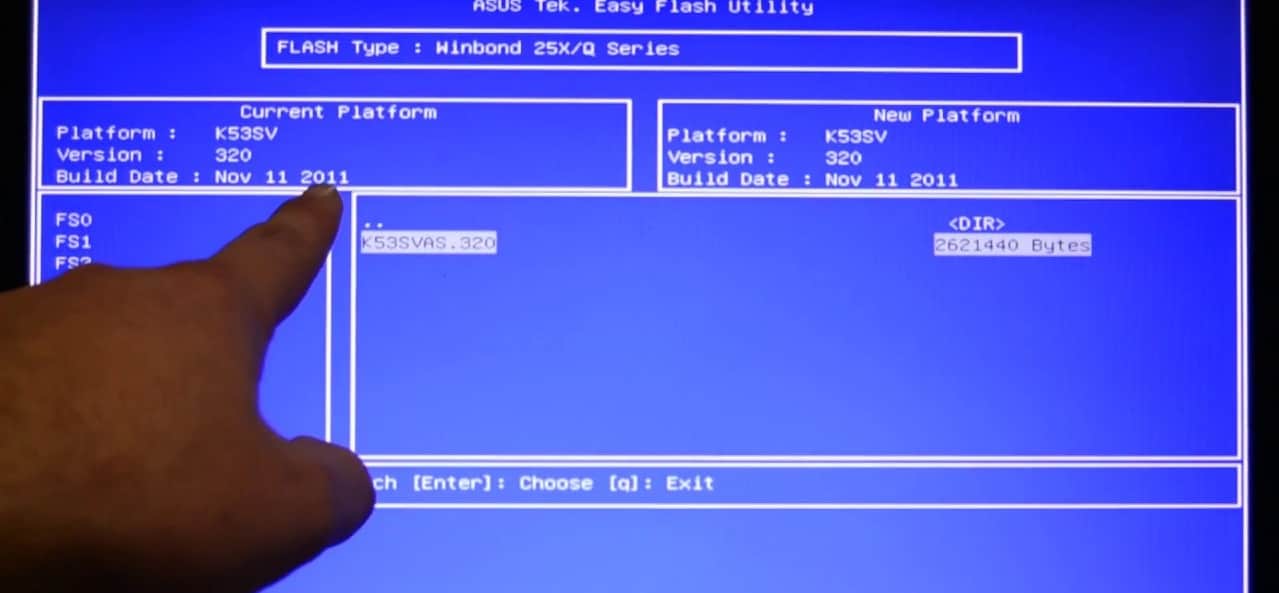 updating bios and drivers