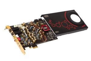 Creative Sound Blaster ZxR PCIe Sound Card Inside