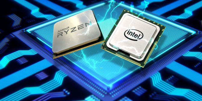 amd ryzen and intel cpus