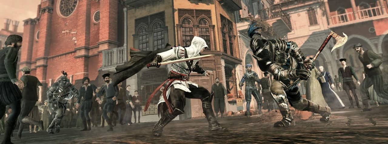 assassins creed 2 gameplay ezio combat