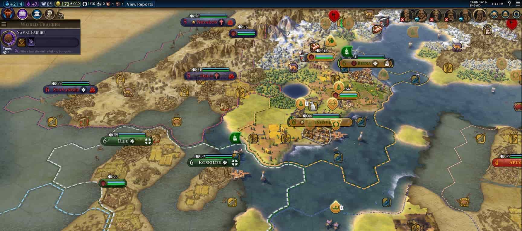 civilzation 6 strategic layout