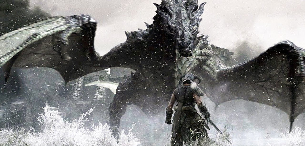 dragonborn vs dragon skyrim