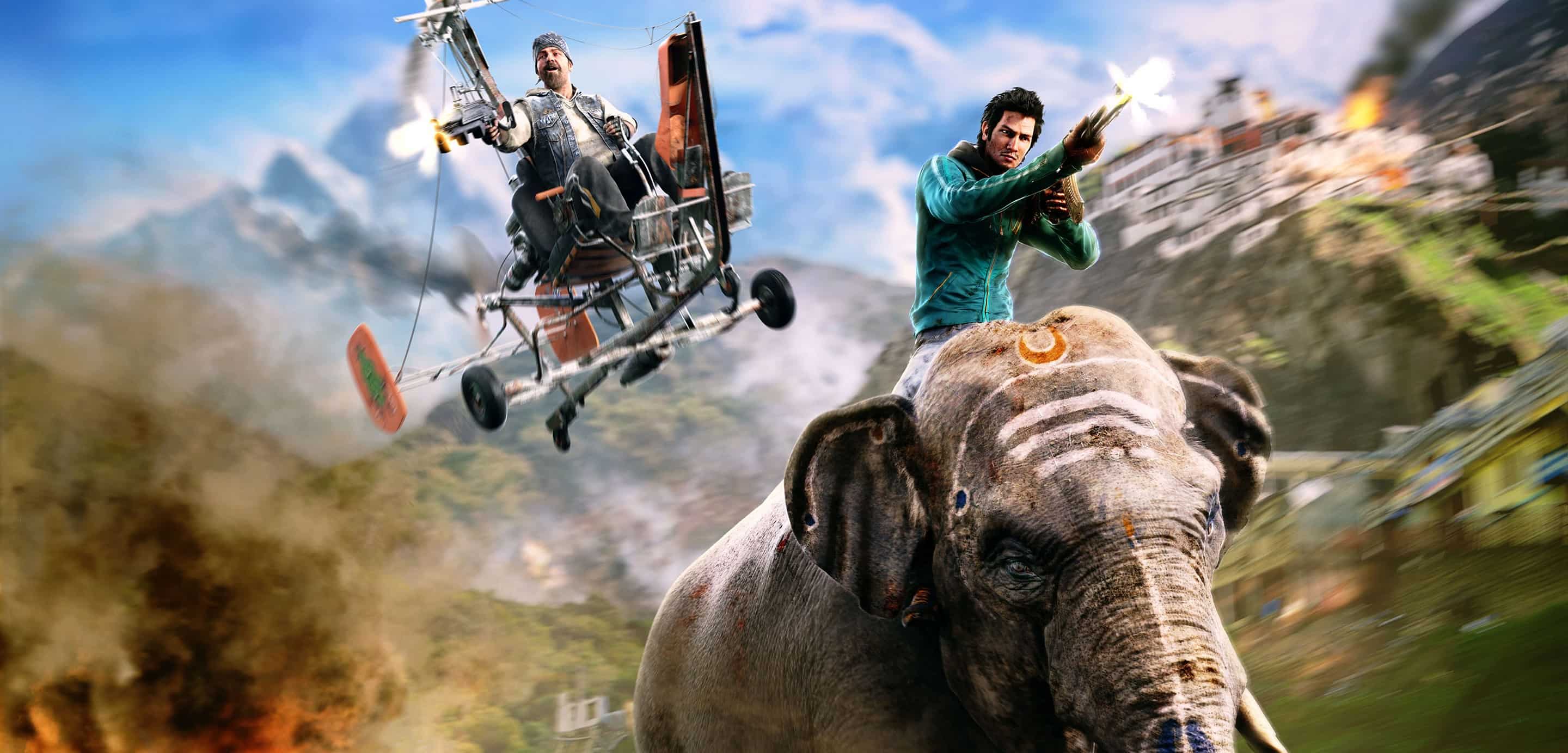 far cry 4 ajay riding elephant
