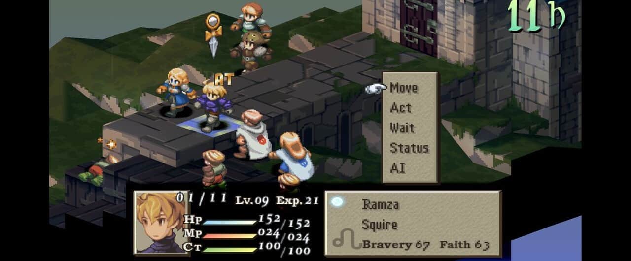 final fantasy tactics gameplay combat