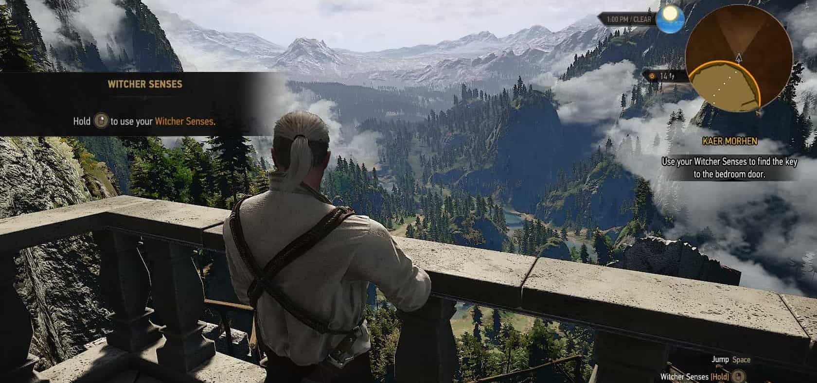 rpg witcher 3 balcony view