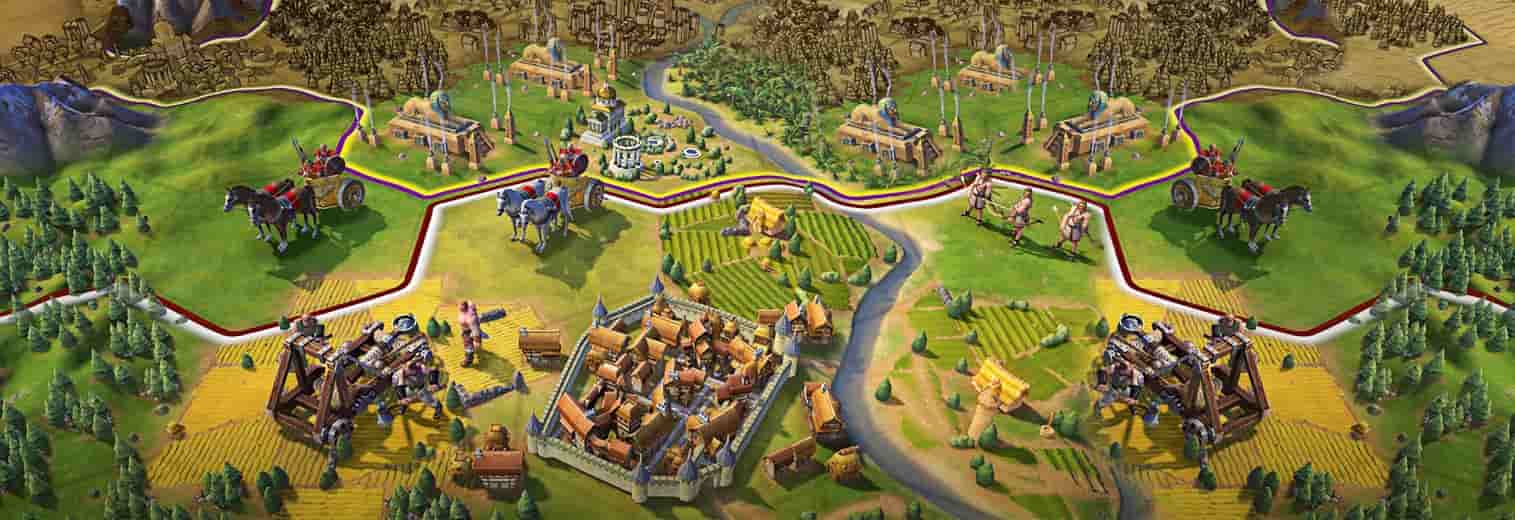 Civilization VI Map