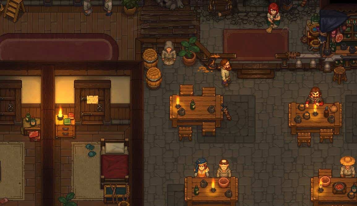 Graveyard Keeper at the bar