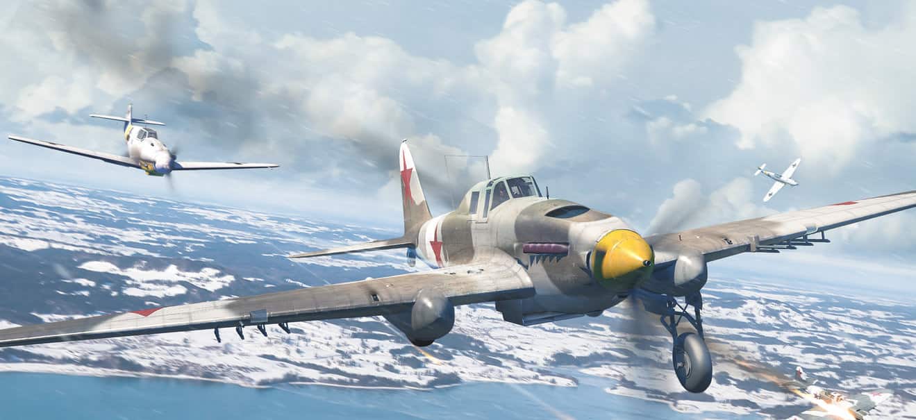 IL-2 Sturmovik Franchise three airplanes