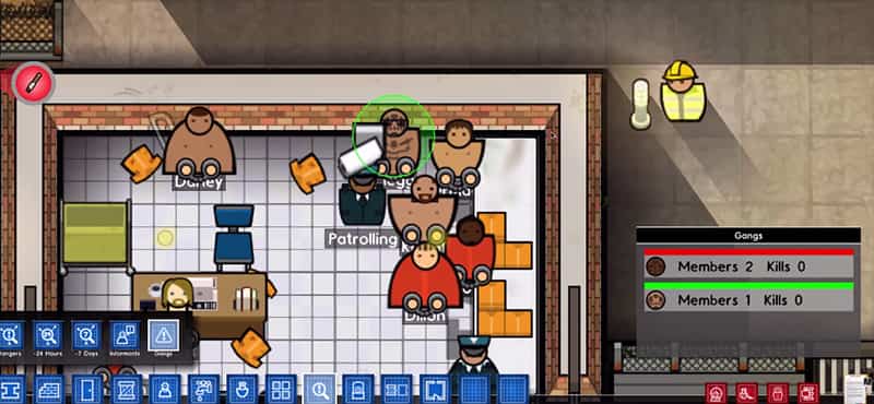 Prison Architect kitchen