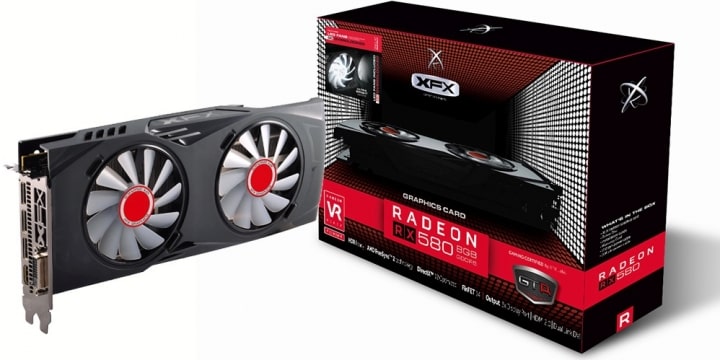 XFX RX-580P8DFWR RX 580 8GB GDDR5
