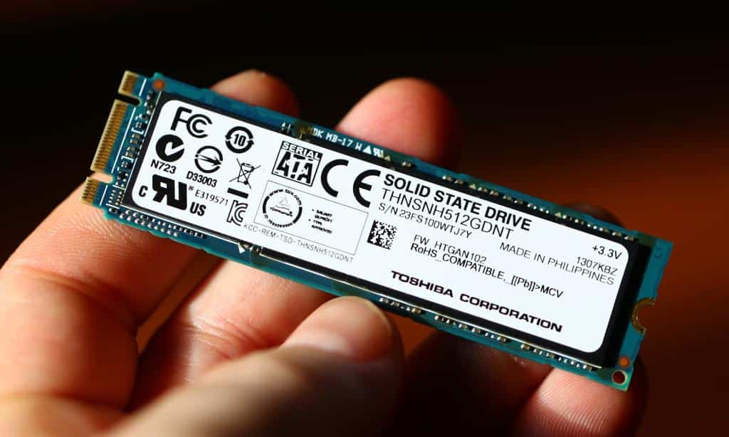 toshiba sata m.2 ssd