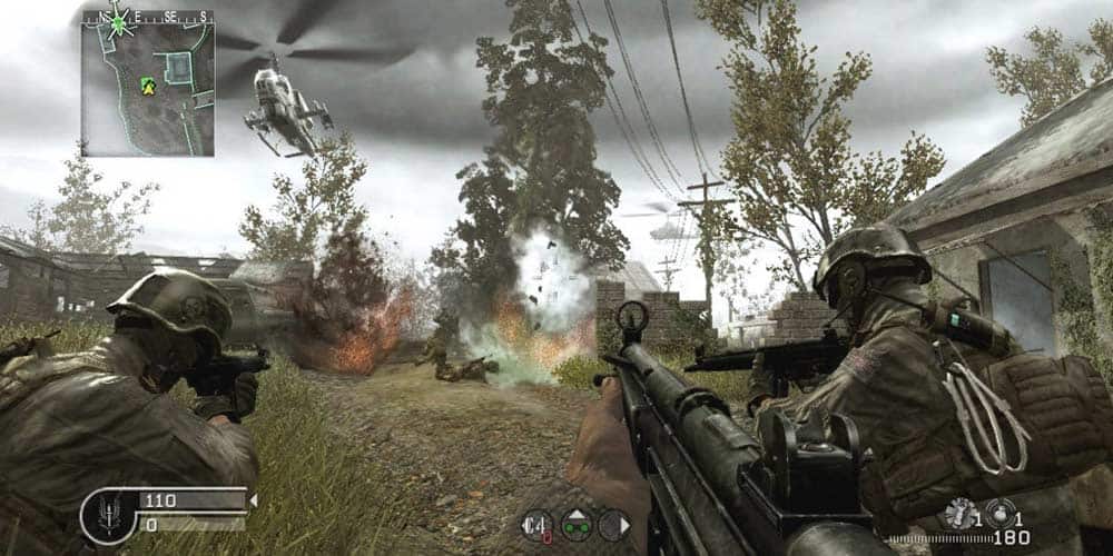 Call of Duty 4 Modern Warfare gameplay