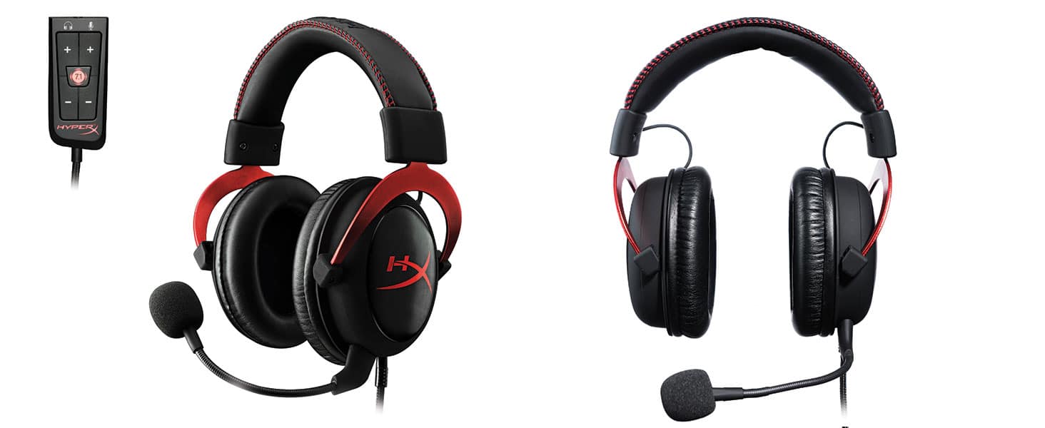 HyperX Cloud Alpha side and front