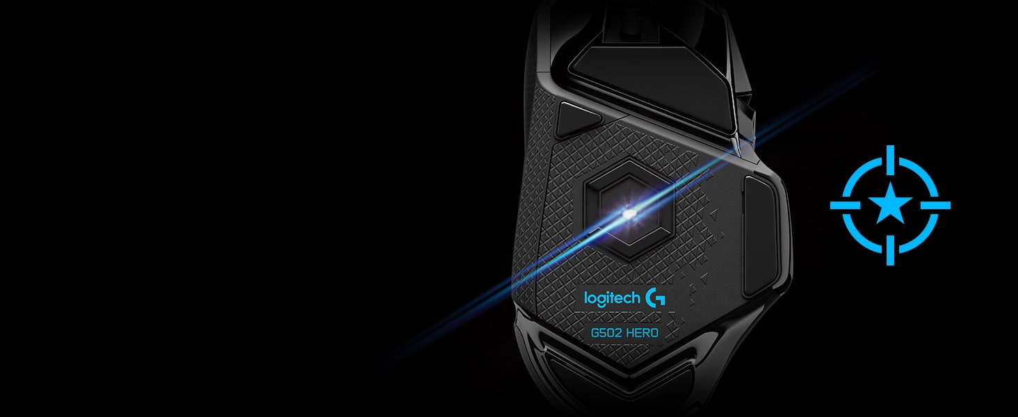Logitech G502 Hero laser