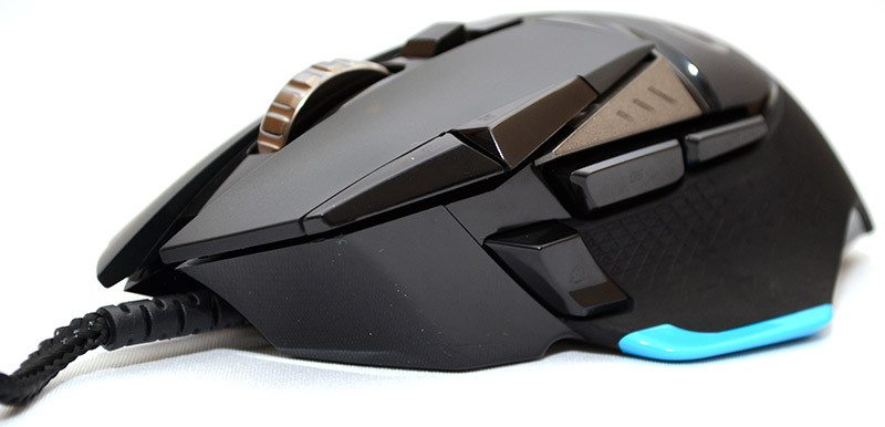 Logitech G502 Hero top