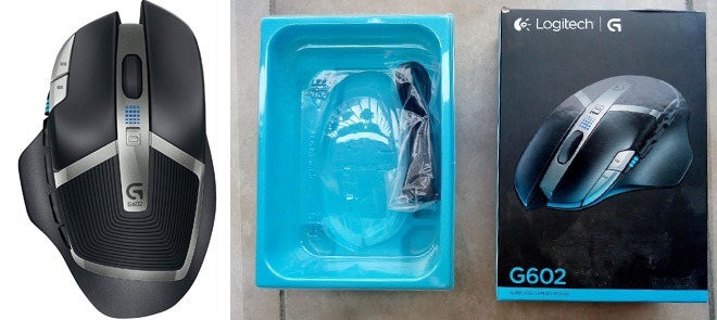 Logitech G602 unboxed