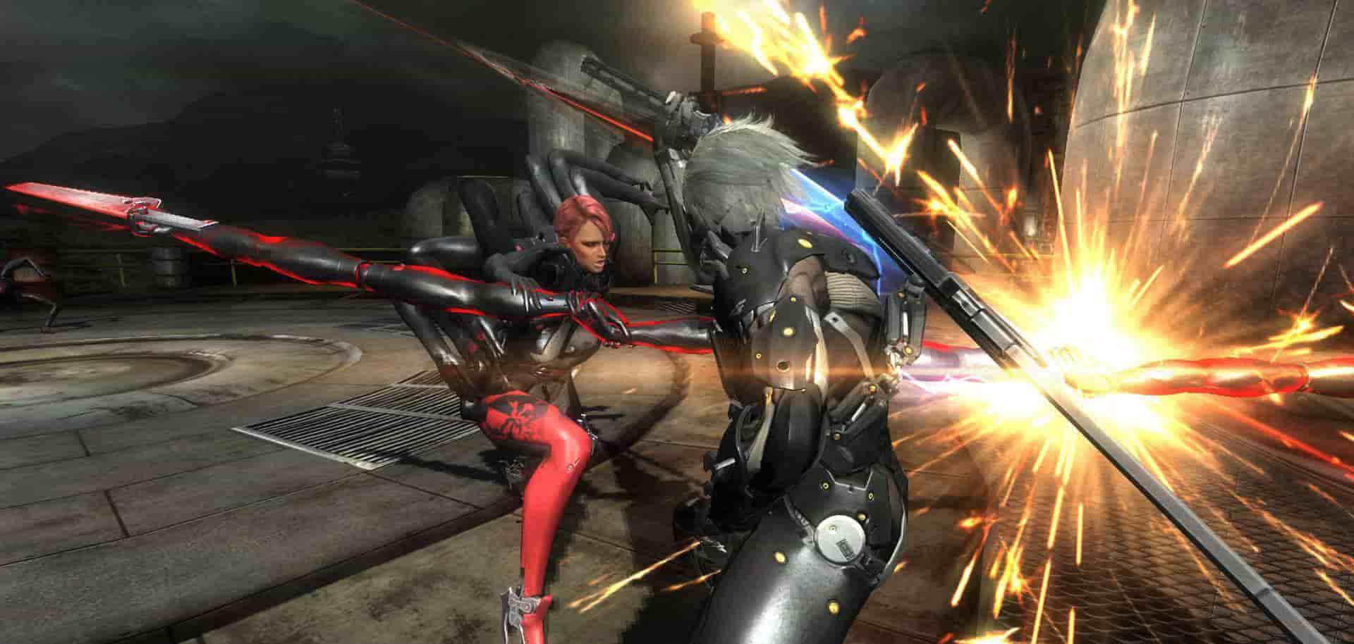 Metal Gear Rising Revengeance combat