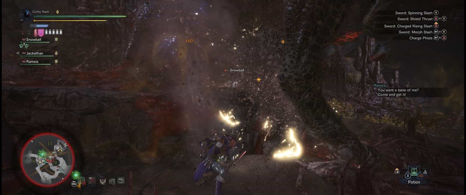 Monster Hunter World Deviljho Combat