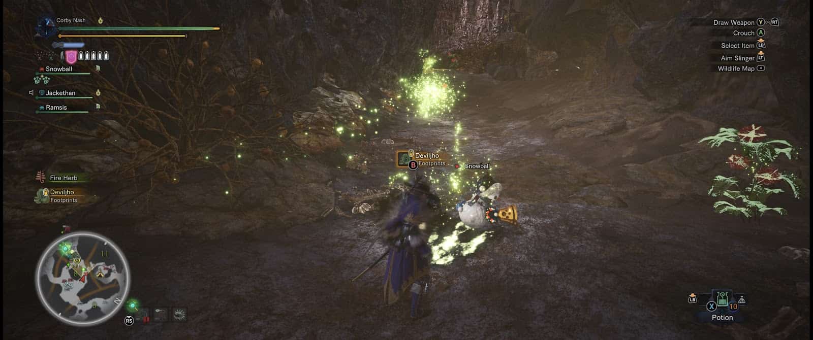Monster Hunter World Deviljho Location