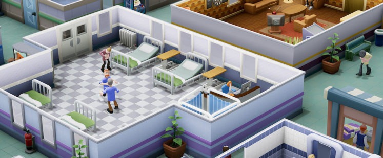 Two Point Hospital gameplay