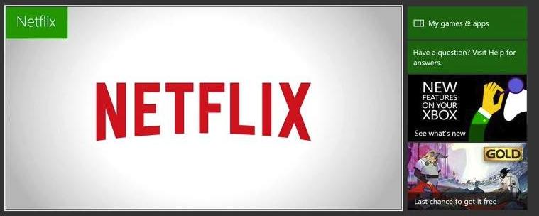 Xbox One Netflix