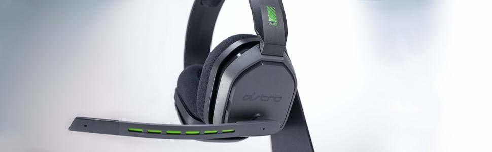 astro a10 headset green side