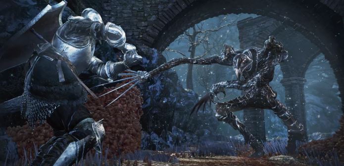 dark souls combat
