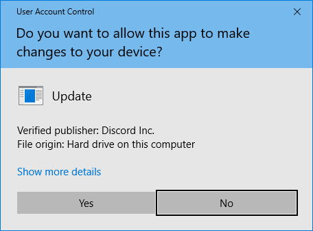 discord run as administrator allow changes