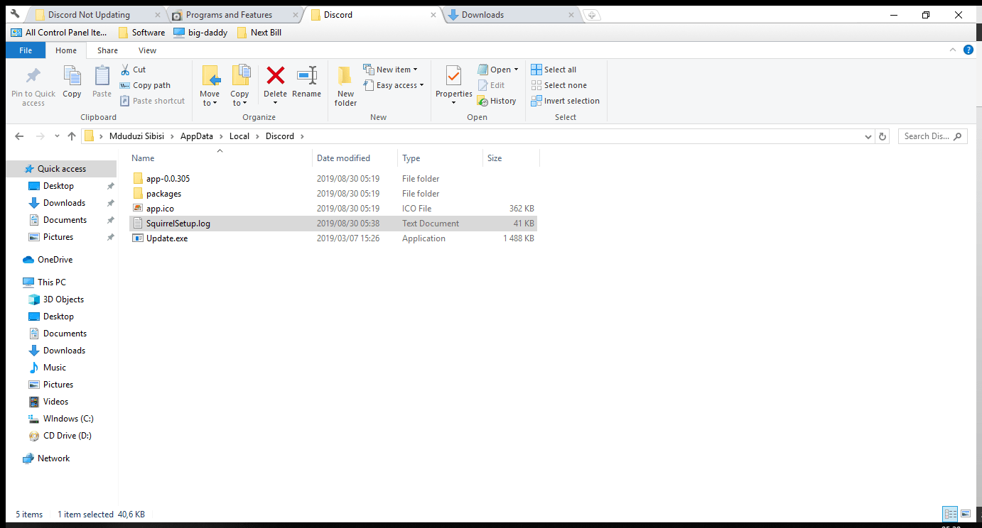 discord squirrel setup