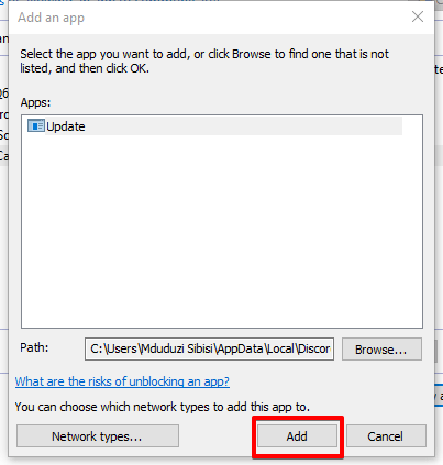 discord update unblocking