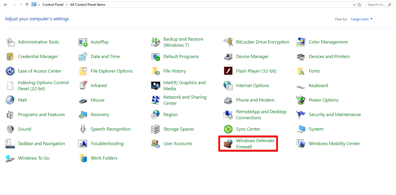 discord windows defender firewall