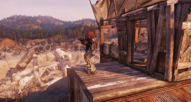 fallout 76 Crashed space station