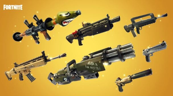 fortnite weapons