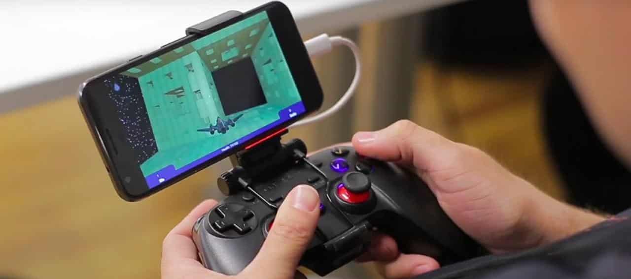 mobile gaming with a controller