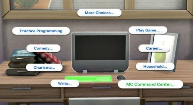 the sims 4 MC Command Center