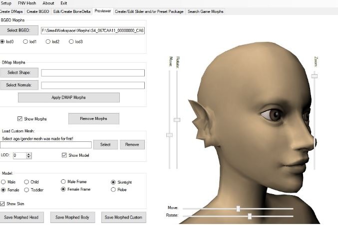 the sims 4 Modify a Sim