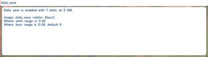 the sims 4 daily save mod