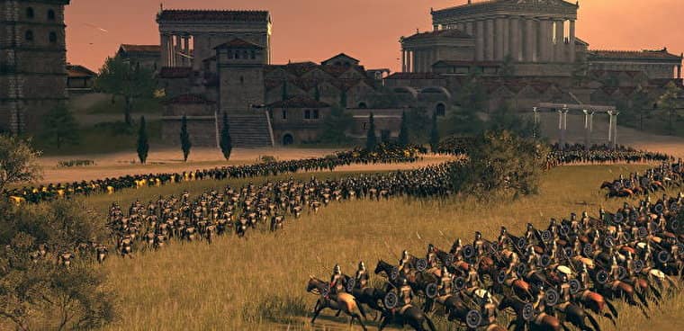 total war Rome 2 battle