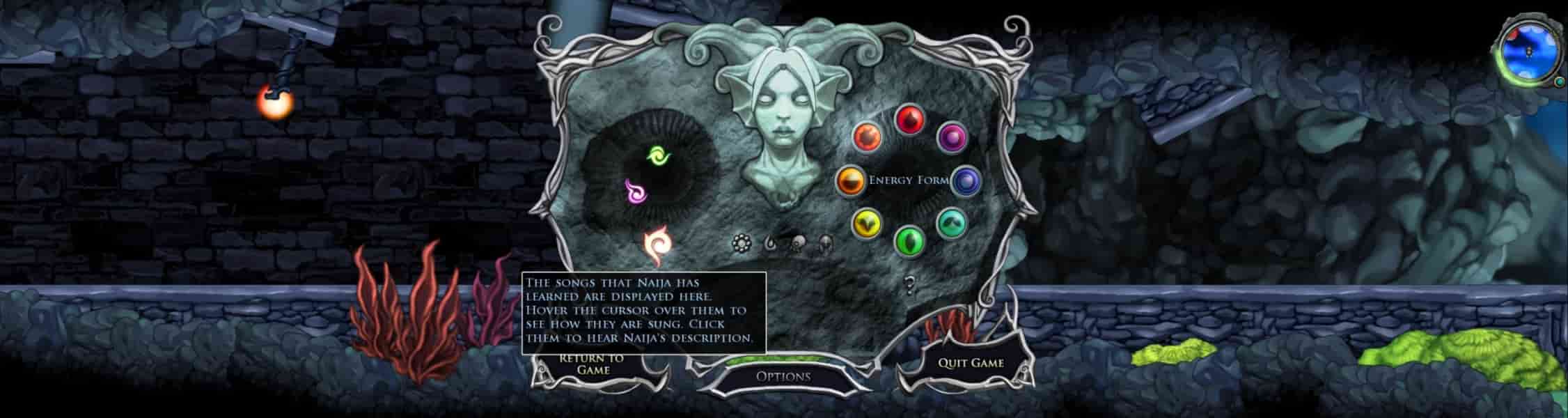 Aquaria gameplay
