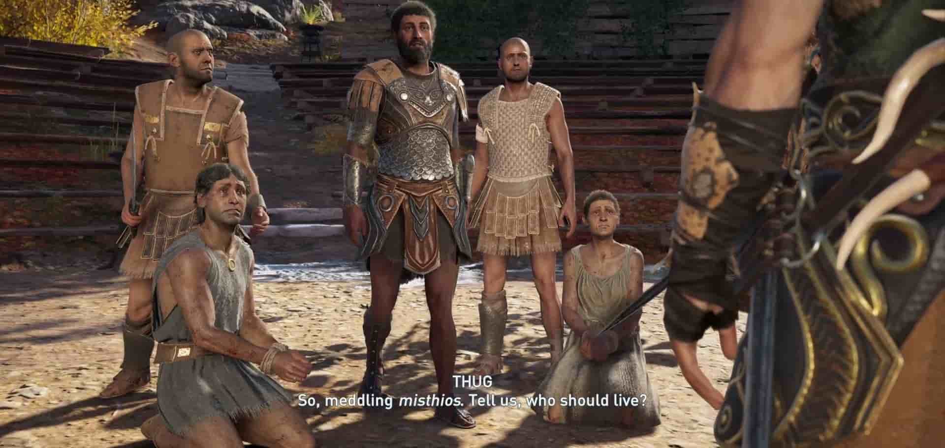 Assassin's Creed Odyssey Dagger to the Heart side quest
