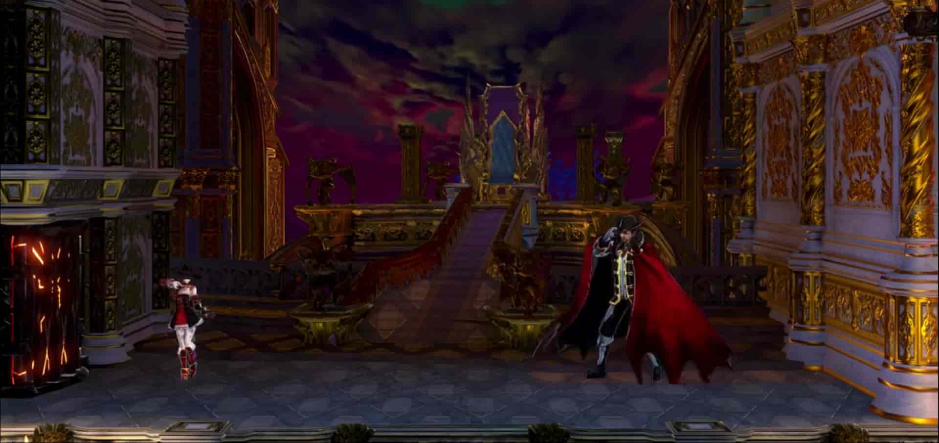 Bloodstained Ritual of the Night combat