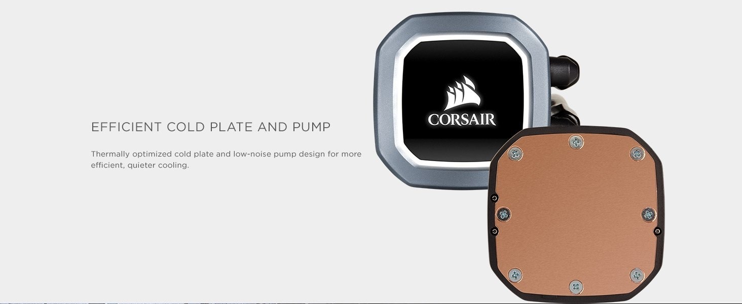 Corsair H60 CPU Cooler Cold Plate And Pump