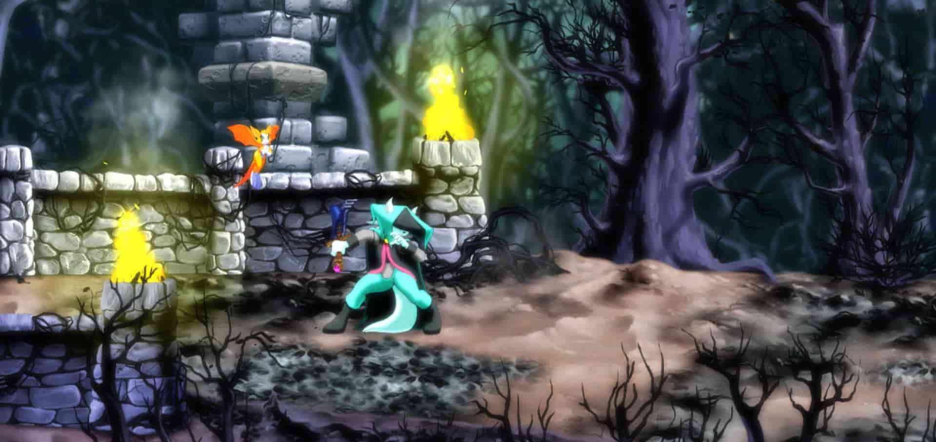 Dust An Elysian Tail gameplay