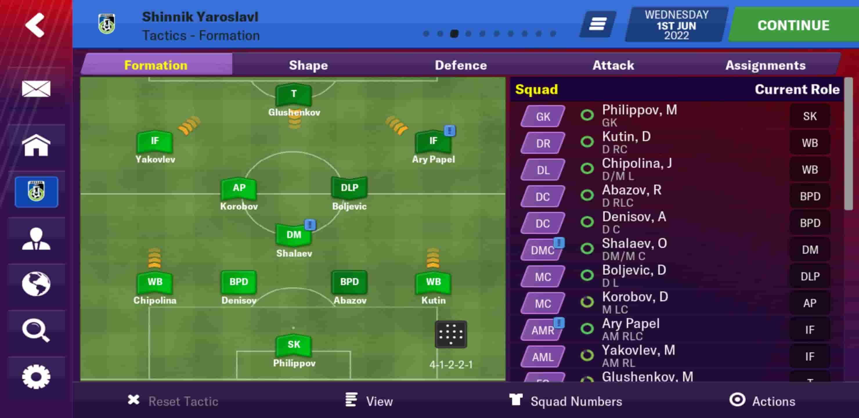 Football Manager 2019 gameplay