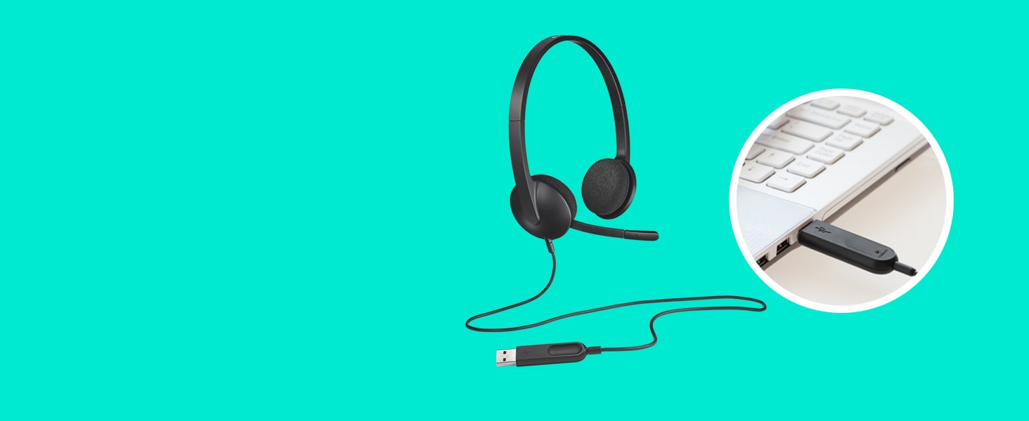 Logitech USB Headset H340